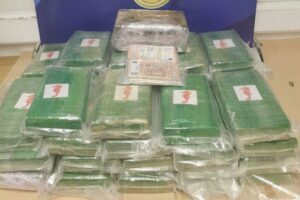 cocaine siezed in Dublin raid