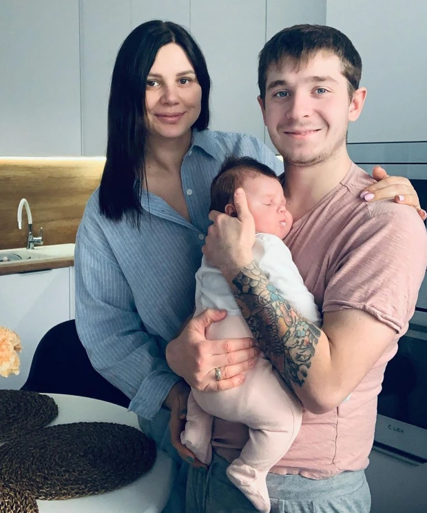 Marina Balmasheva is expecting second baby with his step sons Vladimir ’Vova’ Shavyrin