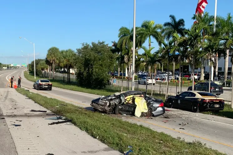 Florida wrong way crash