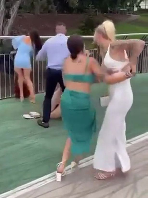 Spring Racing Carnival Fight Video