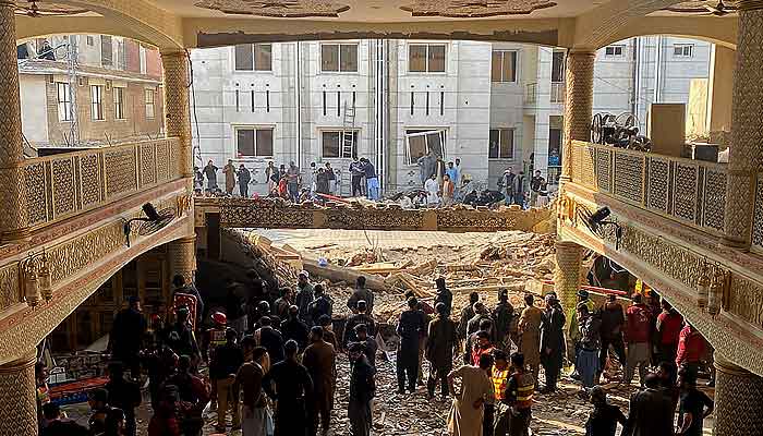Peshawar mosque suicide blast: