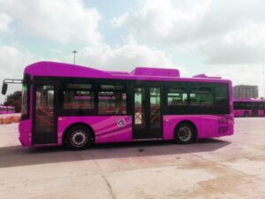 Pink Bus Service Sindh