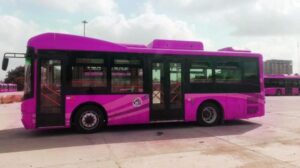 Pink Bus Karachi