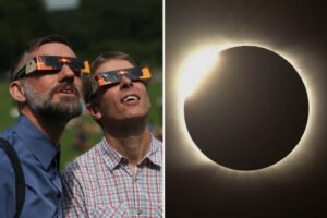 Hybrid solar eclipse 2023