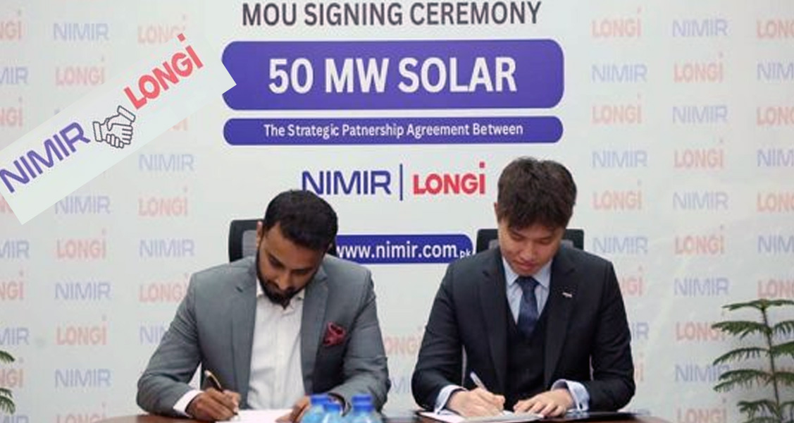 NIMIR Energy and Longi Sign MOU