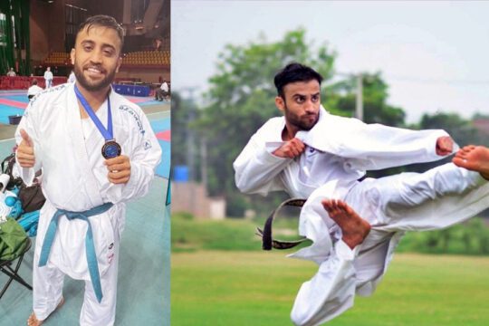 Saadi Abbas Wins International Karate Championship