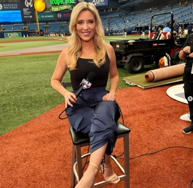 Who is Tricia Whitaker? Stunning MLB Tampa Bay Rays sideline reporter