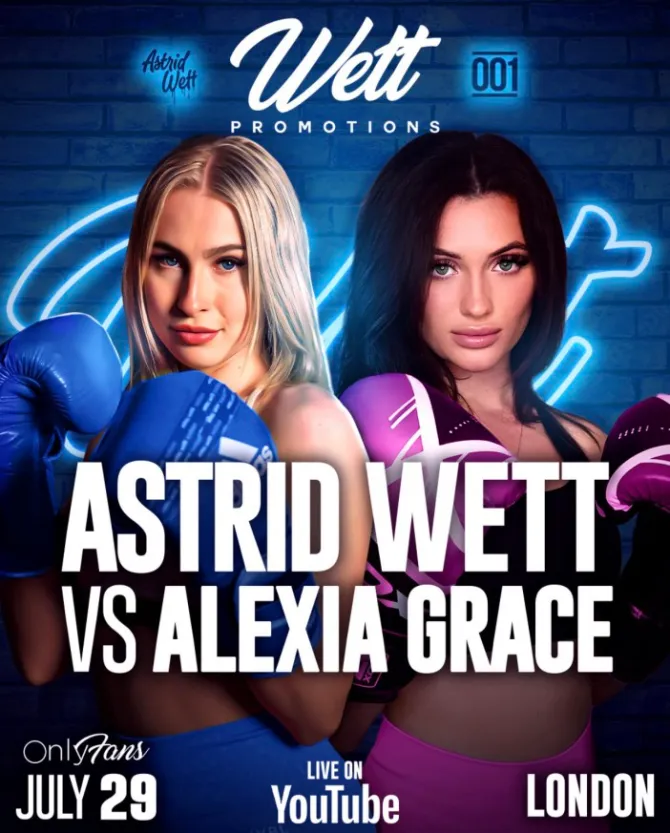 Astrid Wett vs Alexia Grace 