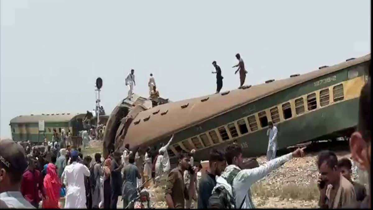 Hazara Express Train Accident